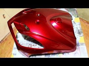 How To Spray Paint Red Candy Tone