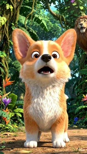 Funny Animal Adventure 😂🐶Cute Cartoon Animals Story 🐰✨Jungle Friends Fun Time 🦁🌴Crazy