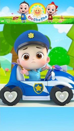 Heart-Shaped Wheels Go Round and Round | LiaChaCha #shorts #baby