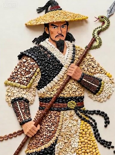 Lin Chong from Water Margin, one of China's Four Great Classical Novels.