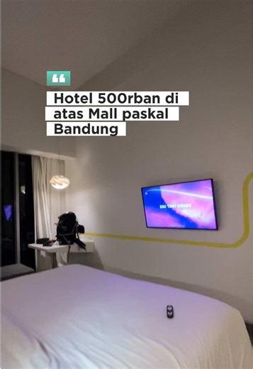 Harga Bersahabat nih langganan para traveler Diatas Mall Paskal Bandung ___ SAVE AJA DULU‼️ Cara Booking !?? ✅ Klik tag lokasi di video ✅ Pilih Tipe Kamar dan tanggal kamu ✅ Ikutin step by step hingga payment ✅ Dapatkan kode booking yang nanti dapat di tukarkan ke resepsionis #hotelbandungmurah #hotelbandung #bandungviral #hoteldekatbraga #paskalbandung
