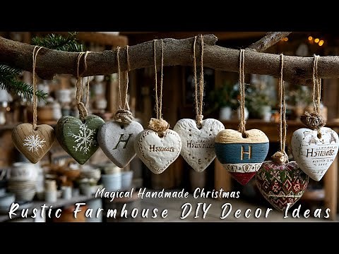 Magical Handmade Christmas | Rustic Farmhouse DIY Decor Ideas You’ll Love