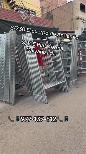 Andamios Galvanizados en Lima: Mejores Precios y Calidades