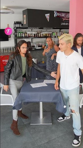 Karma 🍀 Unfolds in a Café Drama with a Twist #karma #cafedrama #shorts