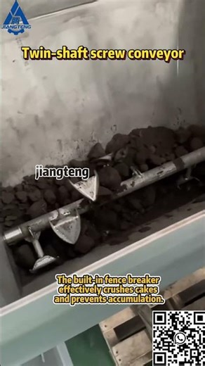 Filter Cake Discharge Solution | Hopper + Twin Screw Conveyor System#TwinScrewConveyor
