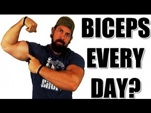 Can You Train Biceps Daily? [The TRUTH About Overtraining]