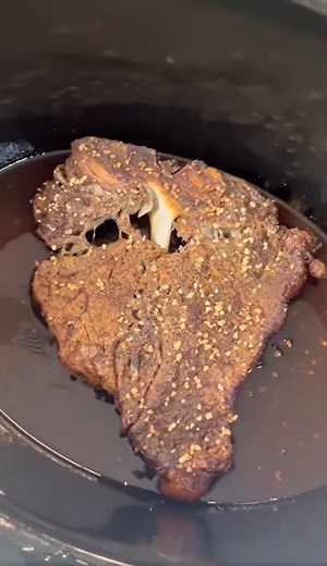 Crockpot T-Bone Steak Recipe | Tender Slow Cooked Beef