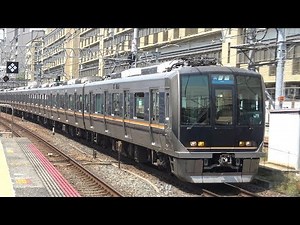 【4K】JR神戸線 普通列車321系電車 芦屋駅到着