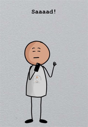 Coping with Sadness Through Humorous Animation