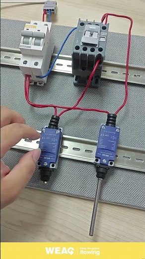 Dual Limit Switch Activation: How to Open and Close a Contactor.