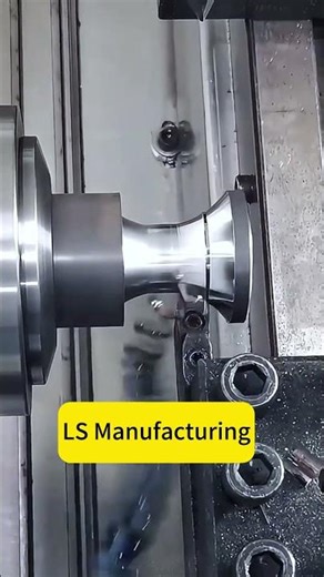 CNC Machining | CNC Turning: Robotic Joint Shaft (4140 Steel) #cnc #cncturning #lsmanufacturing