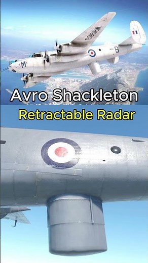 Avro Shackleton - Retractable Naval Radar