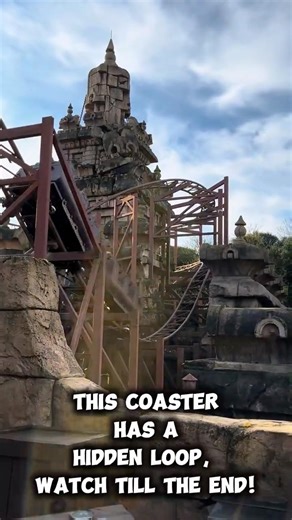 Did you know this coaster has a hidden loop?