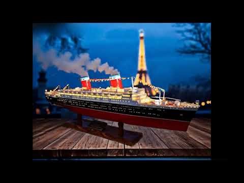 The IDEAL S.S. United States 28 inches Ocean Liner Model Ship Kit New in Box from 1955 Built in 2026