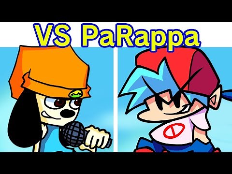 Friday Night Funkin' - VS PaRappa FULL WEEK + Cutscenes (FNF Mod/Hard) (PaRappa The Rapper VS BF)