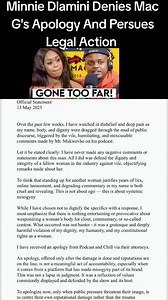 228K views · 363 reactions | Minnie Dlamini Denies Mac G's Apology And Persues Legal Action #minniedlamini #macg #podcastandchill | Mzansi Clip Farming | Facebook