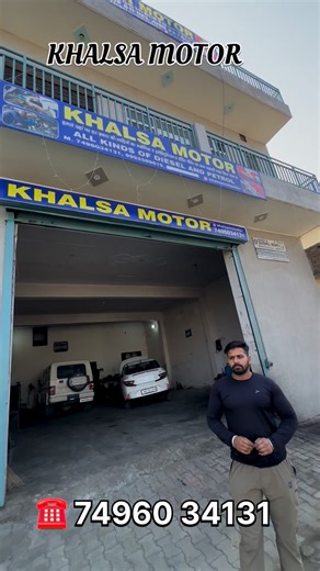 A2Z Scraper | Used Car Parts on Instagram: "Khalsa Motor 🔧🚗 Professional car mechanic workshop for all types of vehicles. Engine work, servicing, clutch, suspension, brake & general repair available. 📍 Address: Near Karnal Road, Kishanpur, Pipli, Kurukshetra 📞 Contact: 74960 34131 Video by: @kunner_fitness DM for details. #KhalsaMotor #CarMechanic #AutoRepair #CarService #Kurukshetra"