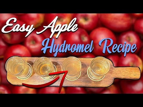 How to Make an Easy 6.5% Apple Session Mead (Hydromel) at Home!