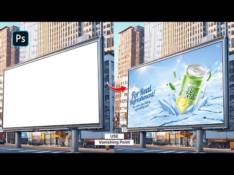 Photoshop Vanishing Point Tutorial | Billboard Mockup Photoshop Tutorial (EASY)