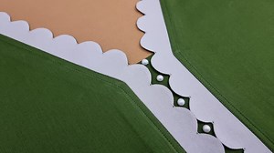 275K views · 10K reactions | Amazing and Creative Cutwork Neck Design Cutting and Stitching | Rup Fashion point | Facebook