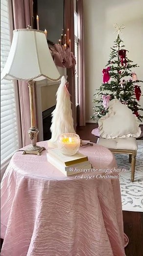 Pink Velvet Christmas Curtains ✨ Cozy Holiday Home Decor | Doux Custom Velvet Drapes
