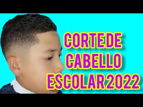 cómo hacer un corte de cabello escolar 2022 PASO A PASO BARBERIA
