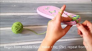 BASIC CROCHET CLOGS PATTERNS