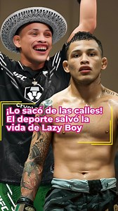 8.5K views · 52 reactions | #LazyBoy pasó de vender gelatinas para sobrevivir , a ser el nuevo ídolo de la UFC. ¡Salvó su vida!  | Famosos | Facebook