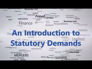 An Introduction to Statutory Demands