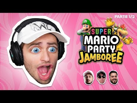 Super Mario Party Jamboree (partie 1/2) - Rediffusion Squeezie du 10/12