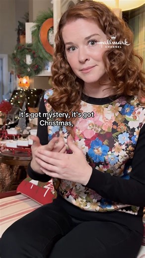 The perfect gift this season? A little mystery under the mistletoe 🎁✨ The first season of Mistletoe Murders premieres with back-to-back episodes TONIGHT at 8/7c on Hallmark Channel, streaming now on Hallmark Plus! | Hallmark Channel