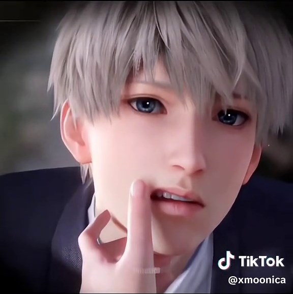 Playful Kitty Xavier in Love and Deep Space Otome Game