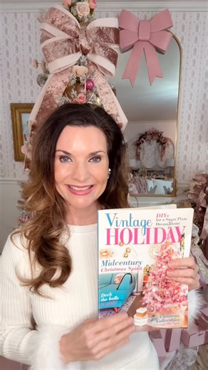 🎀🎄Vintage Holiday Magazine home tour posting in the morning!!🎄🎀 | Olivia's Romantic Home DIY