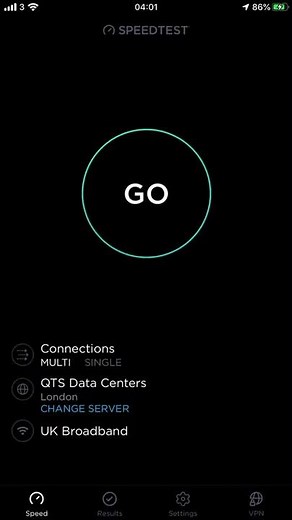 Three UK 5G - Home Broadband Speedtest