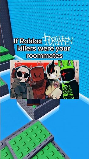 If forsaken killers were your roommates 😭 #roblox #robloxrant #robloxshorts