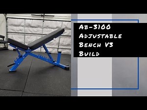 Rep Bench Build AB-3100 Adjustable V3
