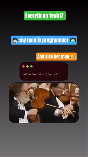 👩🏻:my man is a programmer 😂#shorts