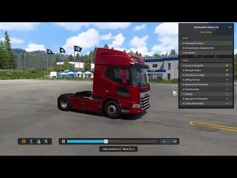 Euro Truck Simulator 2 | Driving Academy | Episodes 1-8