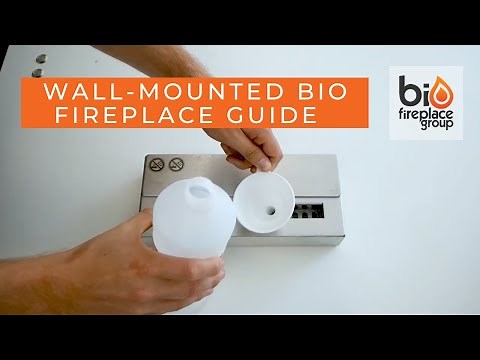 Wall-mounted Bioethanol Fireplace User Guide