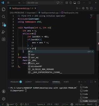 fast exponential problem in c++ | cpp #coding #predicatelogic #correctcoding #logic #solving