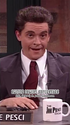 John Goodman kills it as Robert De Niro on the Joe Pesci Show - #classic #SNL #comedy #funny #shorts