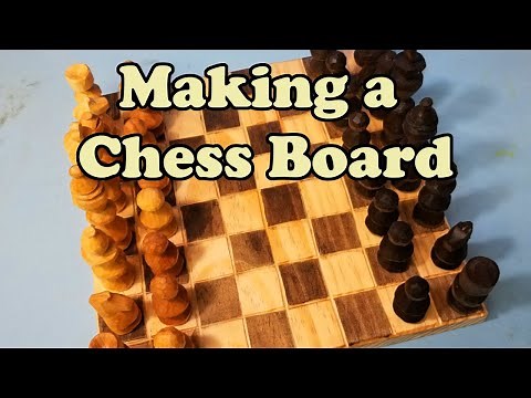 Carving A Chess Board - Step By Step Beginner Wood Carving Guide