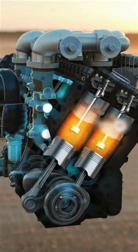 Check Out the Powerful Engine Behind the Leopard 2 🐆⚙️ | Tank Power Explained #Leopard2 #TankEngine