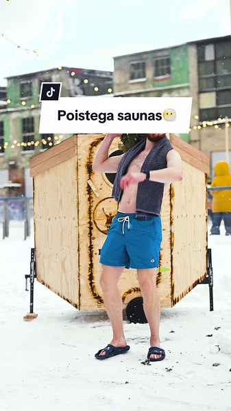 Poistega saunas - Sauna minnakse ikka vihaga