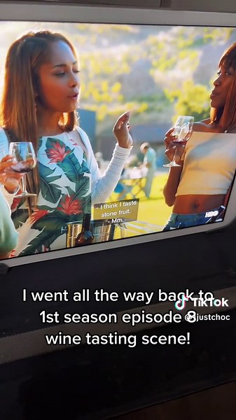 Insecure's Issa Rae Wine Tasting Scene Revisited