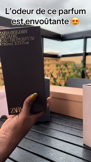 Découvrez le nouveau parfum golden de Zara