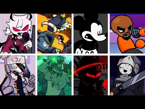 Attack but Every Turn a Different Character Sings 🎶 (FNF Attack but Everyone Sings It)