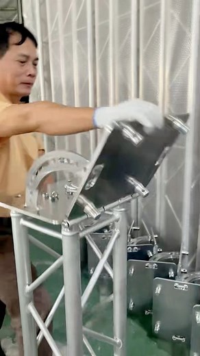 146K views · 829 reactions | Aluminum alloy truss for stage lighting,do you want to install a stage ? #truss #trusss #eventlighting #eventlight #eventlights #concertlighting #concertlights #concertlight #clublight #partylight #partylights #djlight #djlights #discolight #discolights #discolighting #partylighting #stage #stagelighting #stagelight #prolights #prolighting #stagelight #ledstagelight #stagelighting | Juststagelight | Facebook