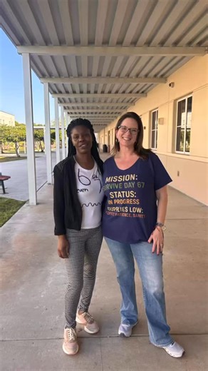 Tradewinds Middle School on Instagram: "🎯 MISSION COMPLETE! 🎯 The Top Secret Mission for the 67th day of school—pulling off the 6-7 trend—was an epic success! 🤫✨ They say, “If you can’t beat ’em, join ’em!”—and that’s exactly what we did! Huge thanks to our incredible teachers and staff for rocking their 6s and 7s in outfits, activities, and celebrations without giving away a single hint. Once again, we showed the students, we’re always ahead of the game! 🏴‍☠️ #TM
