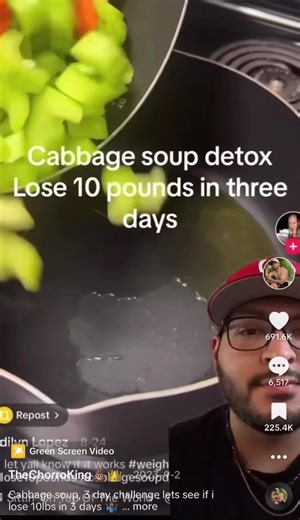 3 Day Cabbage Soup Detox Recipe for Weight Loss